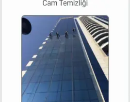 hizmet CAM TEMİZLİĞİ