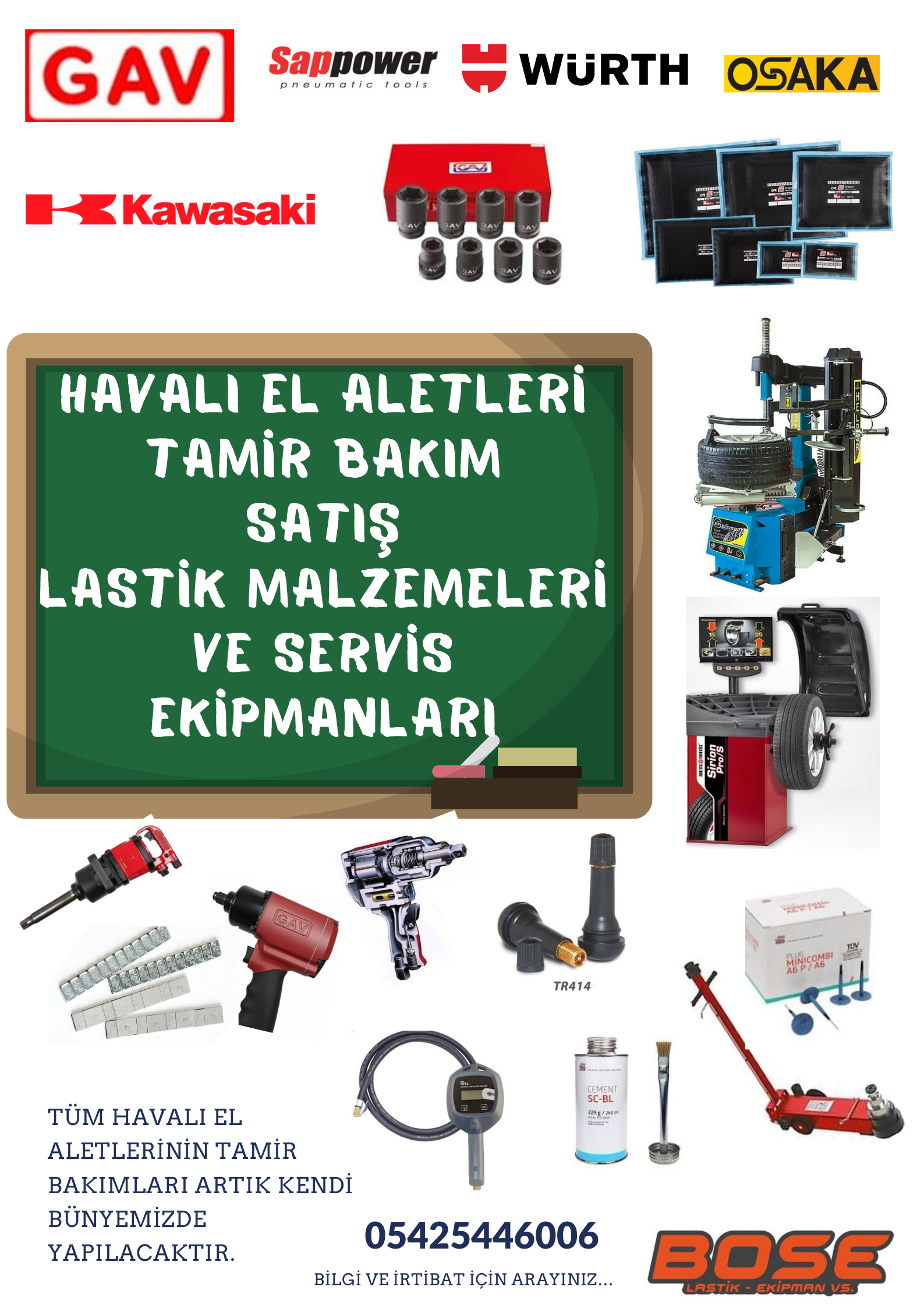 tanitim resim BOSE LASTİK VE EKİPMANLARI 