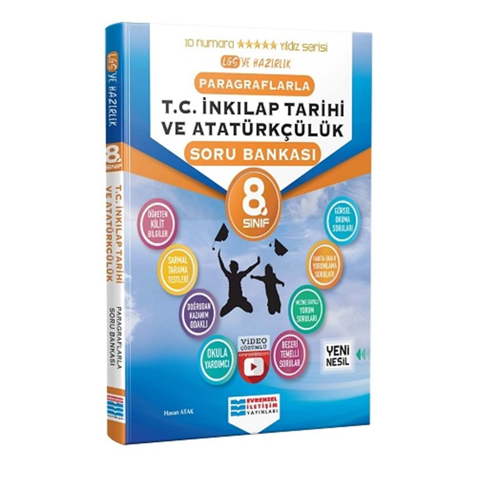 ürün Evrensel İletişim 8. Sınıf Paragraflarla T.C. İnkılap Tarihi ve Atatürkçülük Soru Bankası