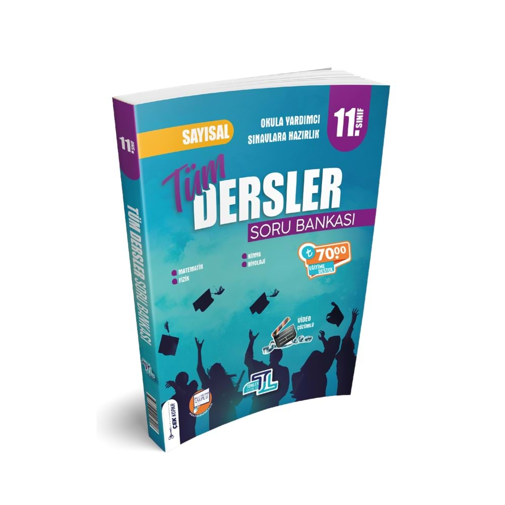 ürün Tümler Yayınları 11.Sınıf Sayısal Tüm Dersler Soru Bankası