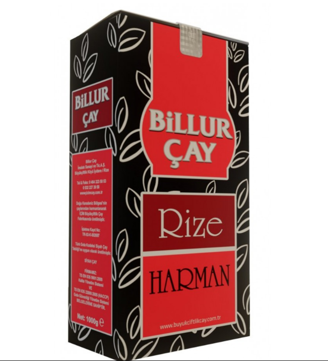 ürün Billur Çay Rize Harman 1000 gr