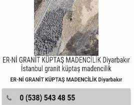 hizmet Er-ni Granit küptaş madencilik, 