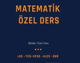 hizmet MATEMATİK ÖZEL DERS