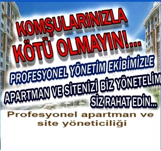 hizmet PROFESYONEL APARTMAN VE SİTE YÖNETİMİ