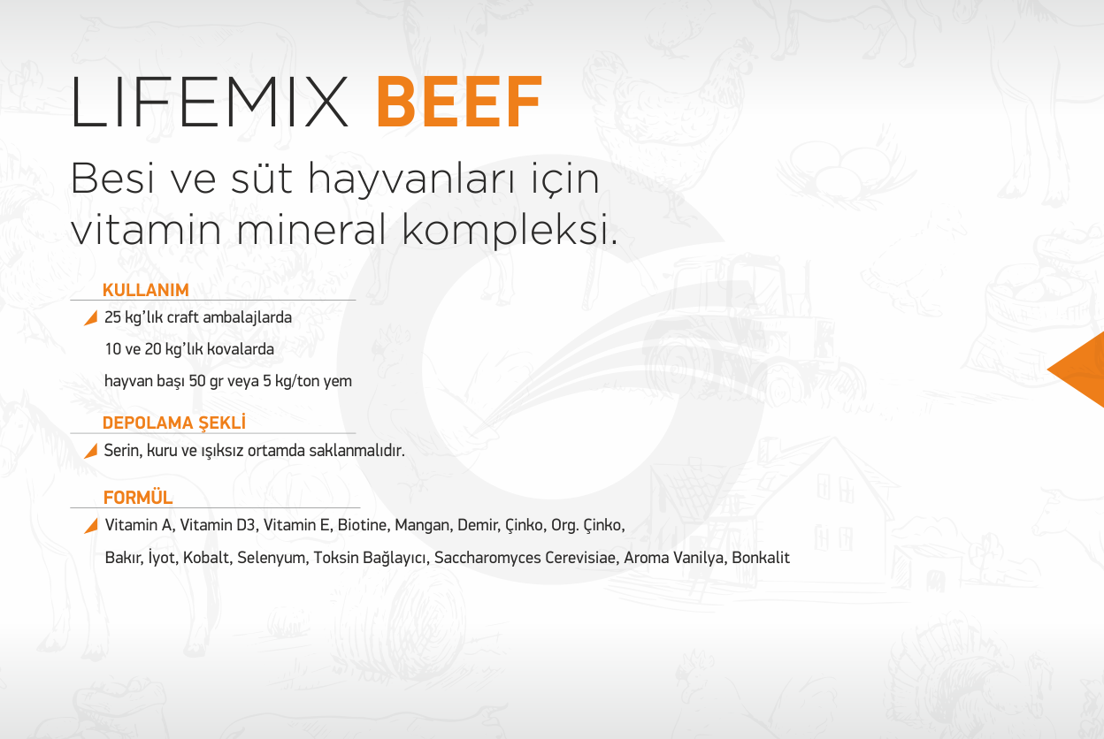 ürün LIFEMİX BEEF